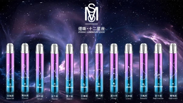 MSO 爅嘶一代主機設備 ｜ 追求氣流穩定循環帶來紮實霧感體驗 ｜ 個性化星座設計與智慧電路系統電子煙裝置