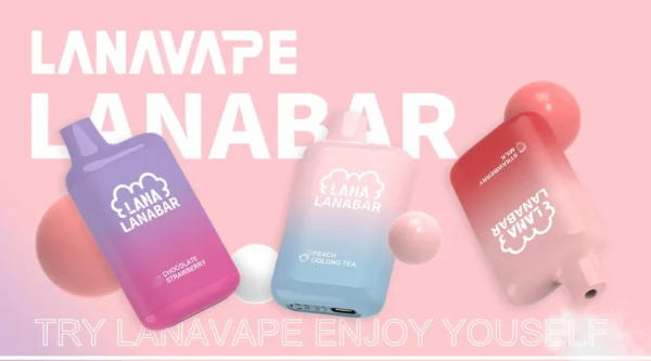 LANA 5000 Puffs 拋棄式電子煙｜精密Mesh網芯結構｜高階導流技術展現清晰風味層次與細膩雲霧感