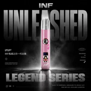 INF 無限鬼滅之刃主機 ｜ 呈現飽滿氣體觸感與聯名設計手感回饋 ｜ 輕量化結構設計支撐日常頻繁使用主機