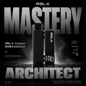 ChatGPT-Image-2026年6月17日-下午11_50_40.webp 【加購0贈主機】RELX 悅刻 Creator 積木系列電子煙套裝|氣流緩釋帶來深邃透氣感|模組化個性拼裝設計支援智慧呼吸燈效