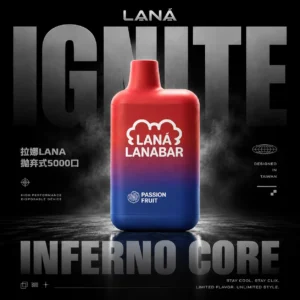 ChatGPT-Image-2026年6月18日-下午11_34_33.webp LANA 5000 Puffs 拋棄式電子煙|精密Mesh網芯結構|高階導流技術展現清晰風味層次與細膩雲霧感