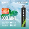 RELX Smash Go 12000 口拋棄式電子煙｜獨家防乾燒技術｜優化空氣力學配置展現均衡流暢之鮮明擊喉層次體驗