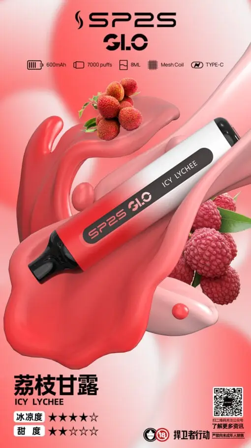 DM_20250516180412_007.webp SP2S GLO 思博瑞 7000|享有獨特飽滿霧感與溫潤入喉回甘 | 智慧電量辨識防焦燒設計