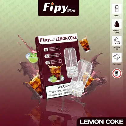 【買3贈主機】Fipy 果派一代通用煙彈｜高純度冷凝回收結構｜穩定傳輸原始風味呈現純淨空氣感體驗