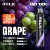 RELX Smash Go 12000 口拋棄式電子煙｜獨家防乾燒技術｜優化空氣力學配置展現均衡流暢之鮮明擊喉層次體驗