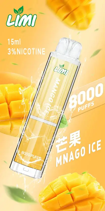 LIMI拋棄式一次性8000口-10.webp LIMI 8000 拋棄式電子煙|鋪陳細密霧感質地|長效續航穩定回甘結構