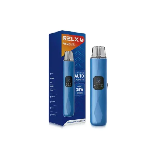 RELX 悅刻 35W 注油主機｜動態功率調節系統｜釋放飽滿煙量與高還原度風味呈現鮮明擊喉層次體驗