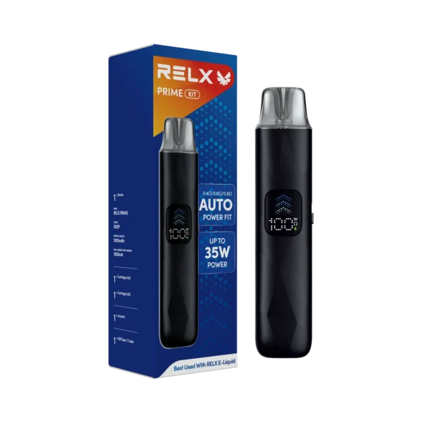 RELX 悅刻 35W 注油主機｜動態功率調節系統｜釋放飽滿煙量與高還原度風味呈現鮮明擊喉層次體驗
