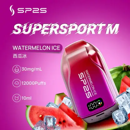 SP2S 歐洲版 12000 口提供低負擔感體驗延續恆定氣流｜高續航力長效電子煙一次性系列