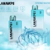 LANA拉娜 6000口 構築飽滿氣流軌跡提供溫潤吞吐體驗｜長效續航一次性電子煙具備密封鎖鮮工藝