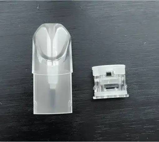 SP2S 磨砂質感透明一代空倉 觸感溫潤帶來細膩煙霧層次｜霧化結構穩定電子煙替換濾芯精準防漏